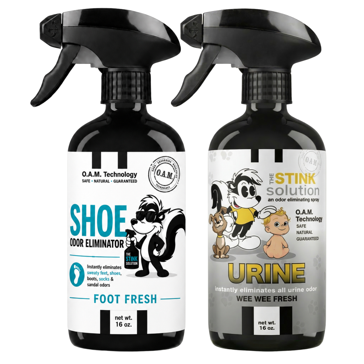 Shoe Double Pack 16 oz. Odor Eliminating Sprays