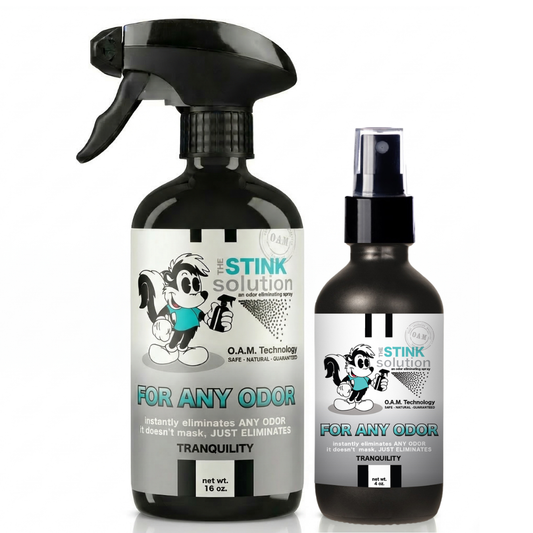 Twin Pack For Any Odor Eliminating Spray 16 oz and 4 oz Bundle