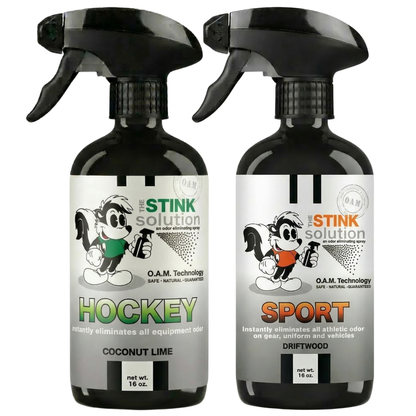Hockey Double Pack 16 oz. Odor Eliminating Sprays