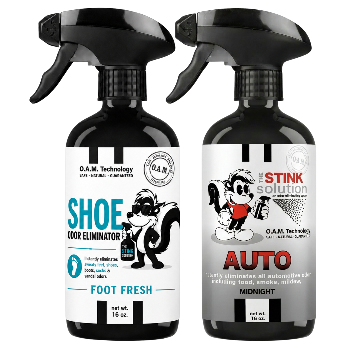 Shoe Double Pack 16 oz. Odor Eliminating Sprays