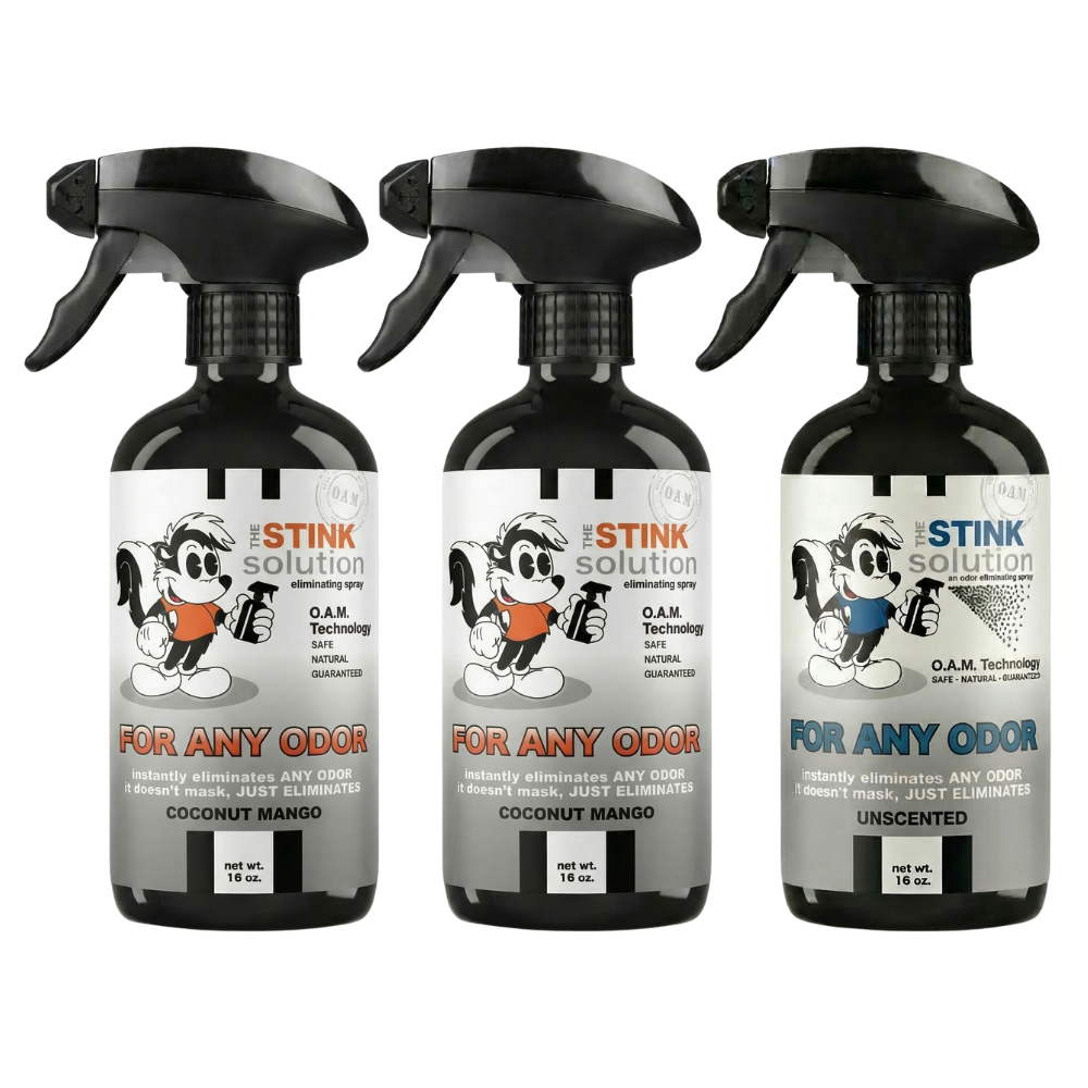 Three Pack - Three For Any Odor Eliminating Sprays of Choice 16 oz