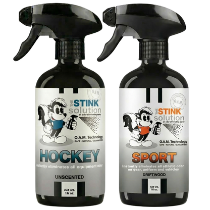 Hockey Double Pack 16 oz. Odor Eliminating Sprays