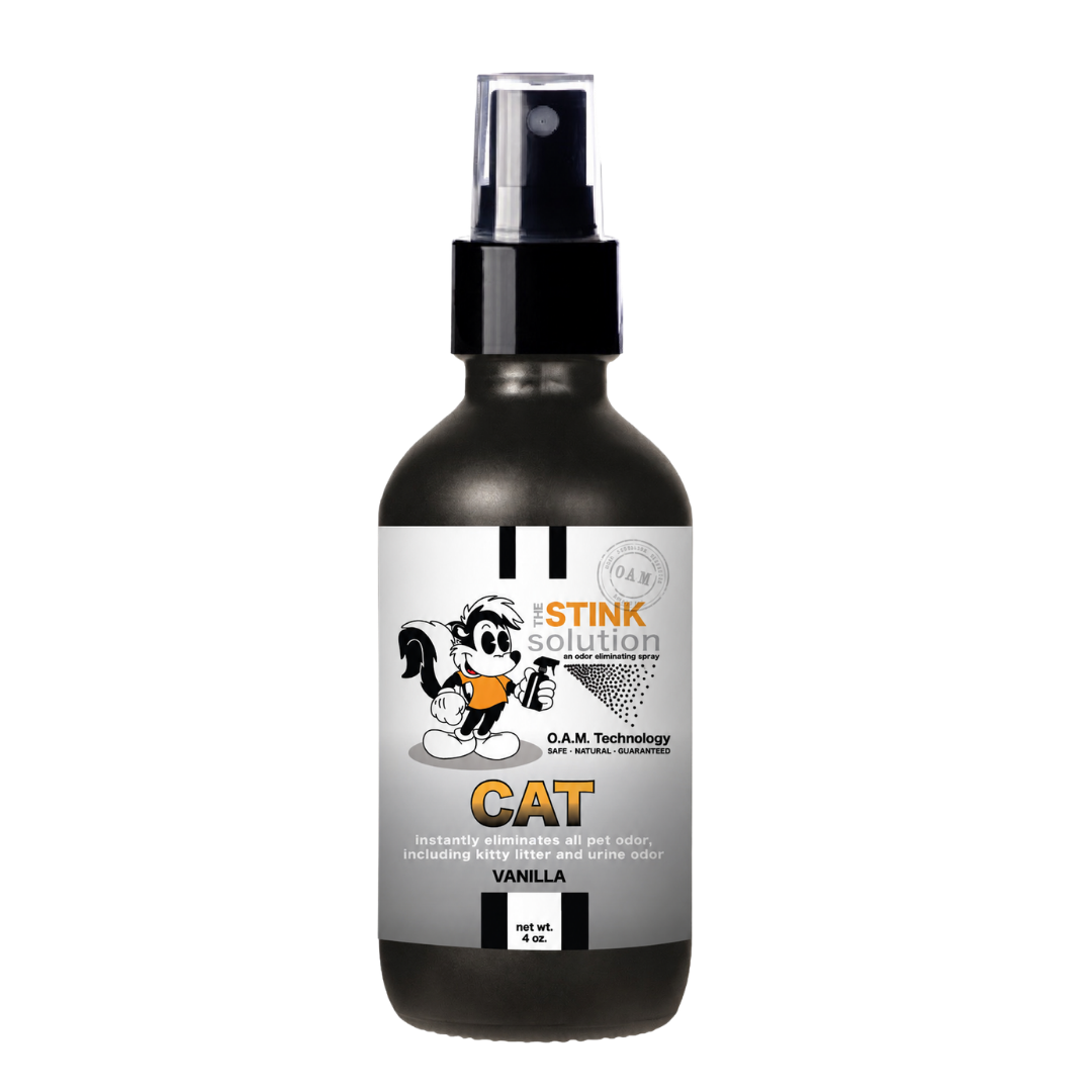 Cat Odor Eliminating Spray in Vanilla 4 oz.