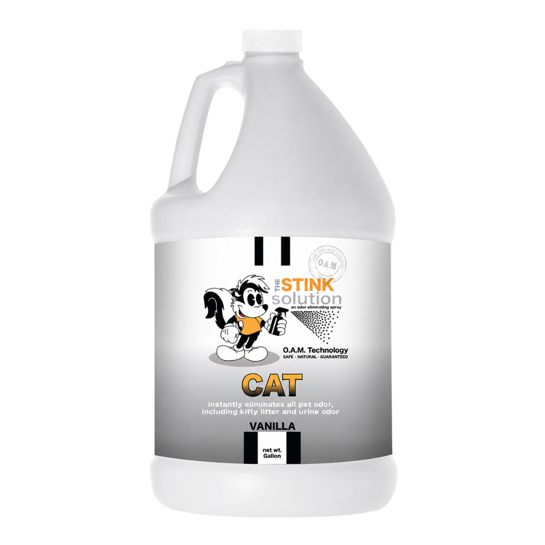 Cat Odor Eliminating Spray Vanilla Gallon Refill