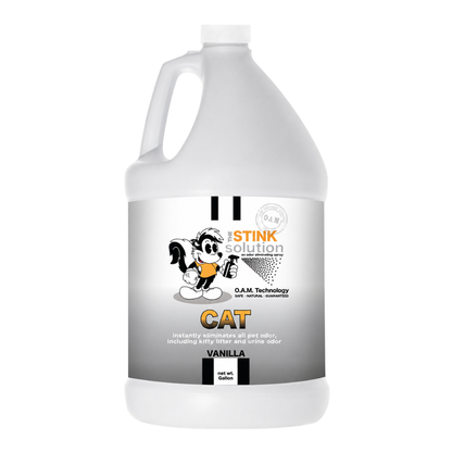 Cat Odor Eliminating Spray Vanilla Gallon Refill