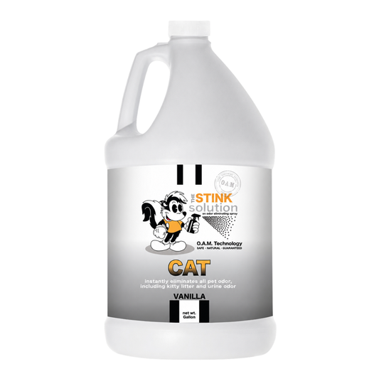 Cat Odor Eliminating Spray Vanilla Gallon Refill