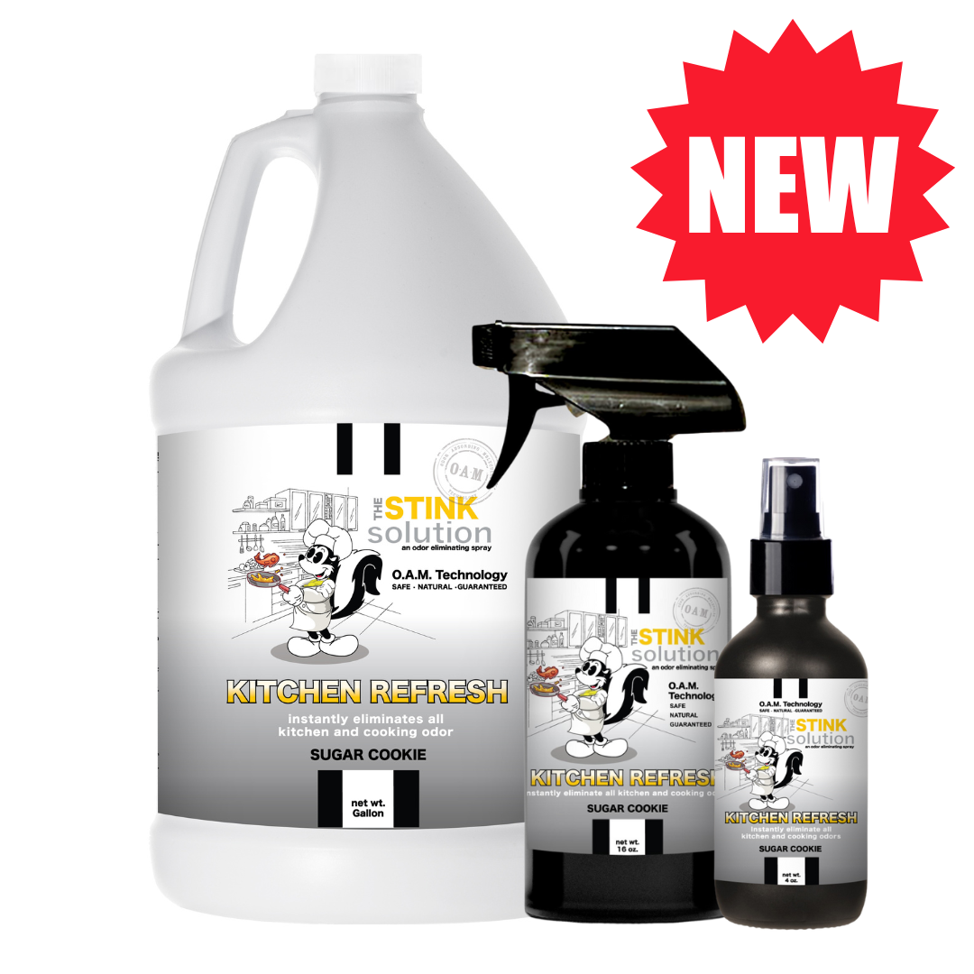 Kitchen Refresh Odor Eliminating Spray in Gallon, 16 oz. and 4 oz Bundle