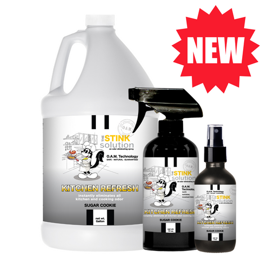 Kitchen Refresh Odor Eliminating Spray in Gallon, 16 oz. and 4 oz Bundle