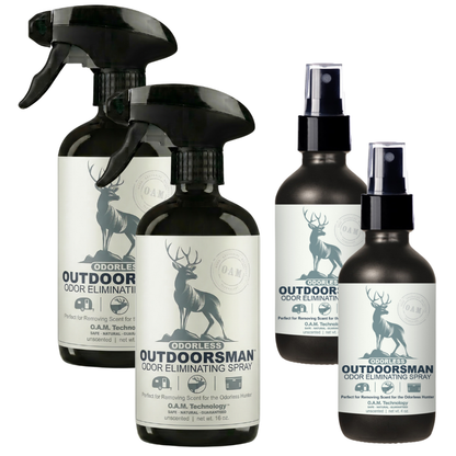 Buy 2 Get 2 FREE Bundle - Odorless Outdoorsman Odor Eliminating Spray