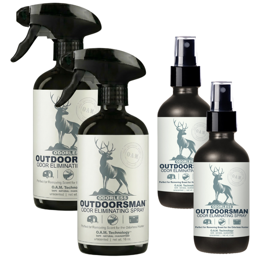 Buy 2 Get 2 FREE Bundle - Odorless Outdoorsman Odor Eliminating Spray