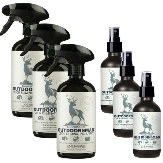 Buy 3 Get 3 FREE Bundle - Odorless Outdoorsman Odor Eliminating Spray