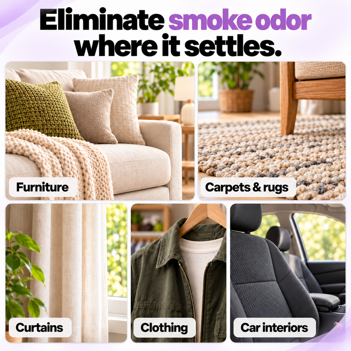 Smoker Odor Eliminating Spray in Bamboo Teak 16 oz.