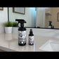 Double Pack - One Bathroom Shower Fresh + One Smoker Sky Blue 16 oz Sprays | Odor Eliminating Spray