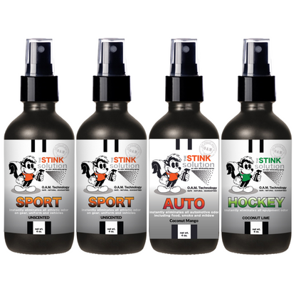 Buy 3 Get 1 FREE - Sport Sampler Set 4 oz Odor Eliminating Sprays