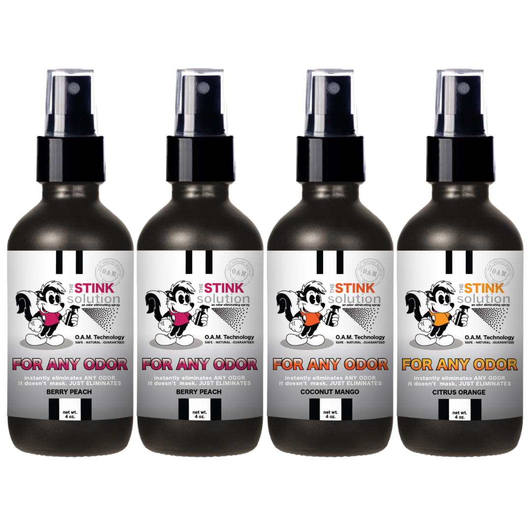 Buy 3 Get 1 FREE - Sampler Set 4 oz For Any Odor Eliminating Sprays