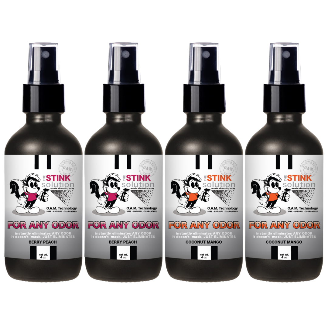 Buy 3 Get 1 FREE - Sampler Set 4 oz For Any Odor Eliminating Sprays