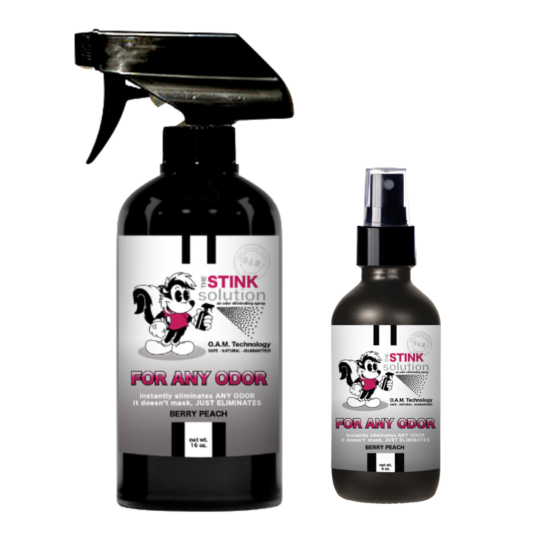 Twin Pack For Any Odor Eliminating Spray 16 oz and 4 oz Bundle