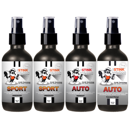Buy 3 Get 1 FREE - Sport Sampler Set 4 oz Odor Eliminating Sprays