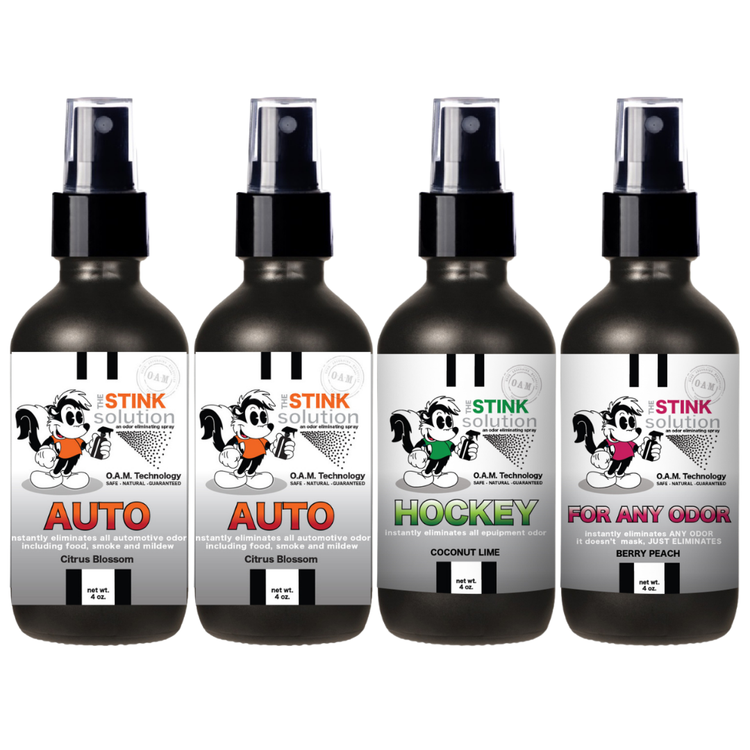 Buy 3 Get 1 FREE - Auto Sampler Set 4 oz Odor Eliminating Sprays