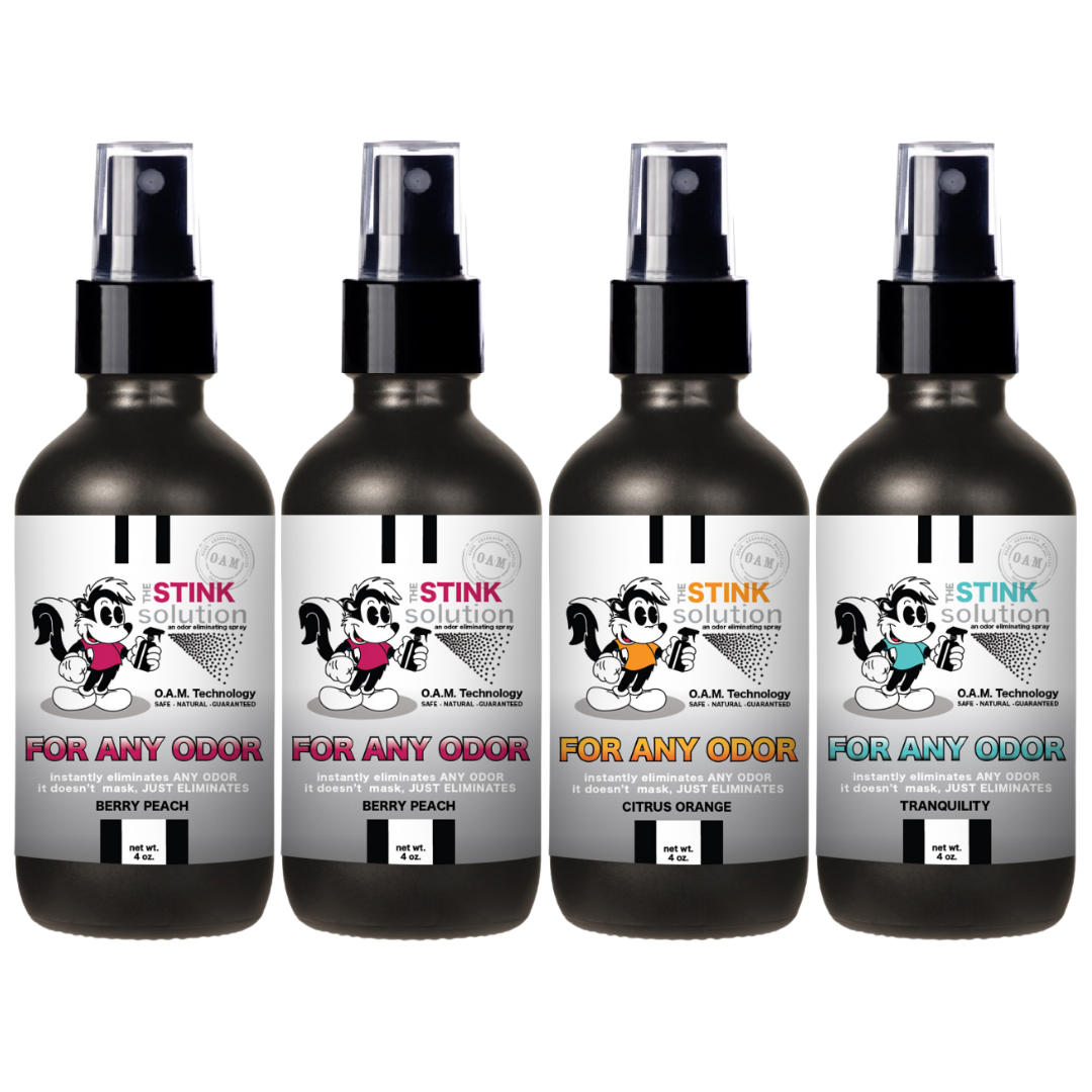 Buy 3 Get 1 FREE - Sampler Set 4 oz For Any Odor Eliminating Sprays