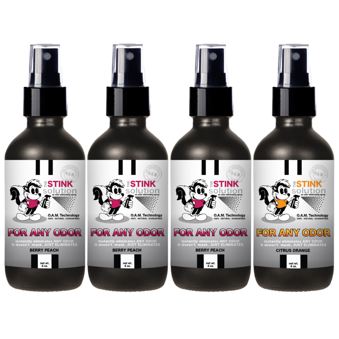 Buy 3 Get 1 FREE - Sampler Set 4 oz For Any Odor Eliminating Sprays