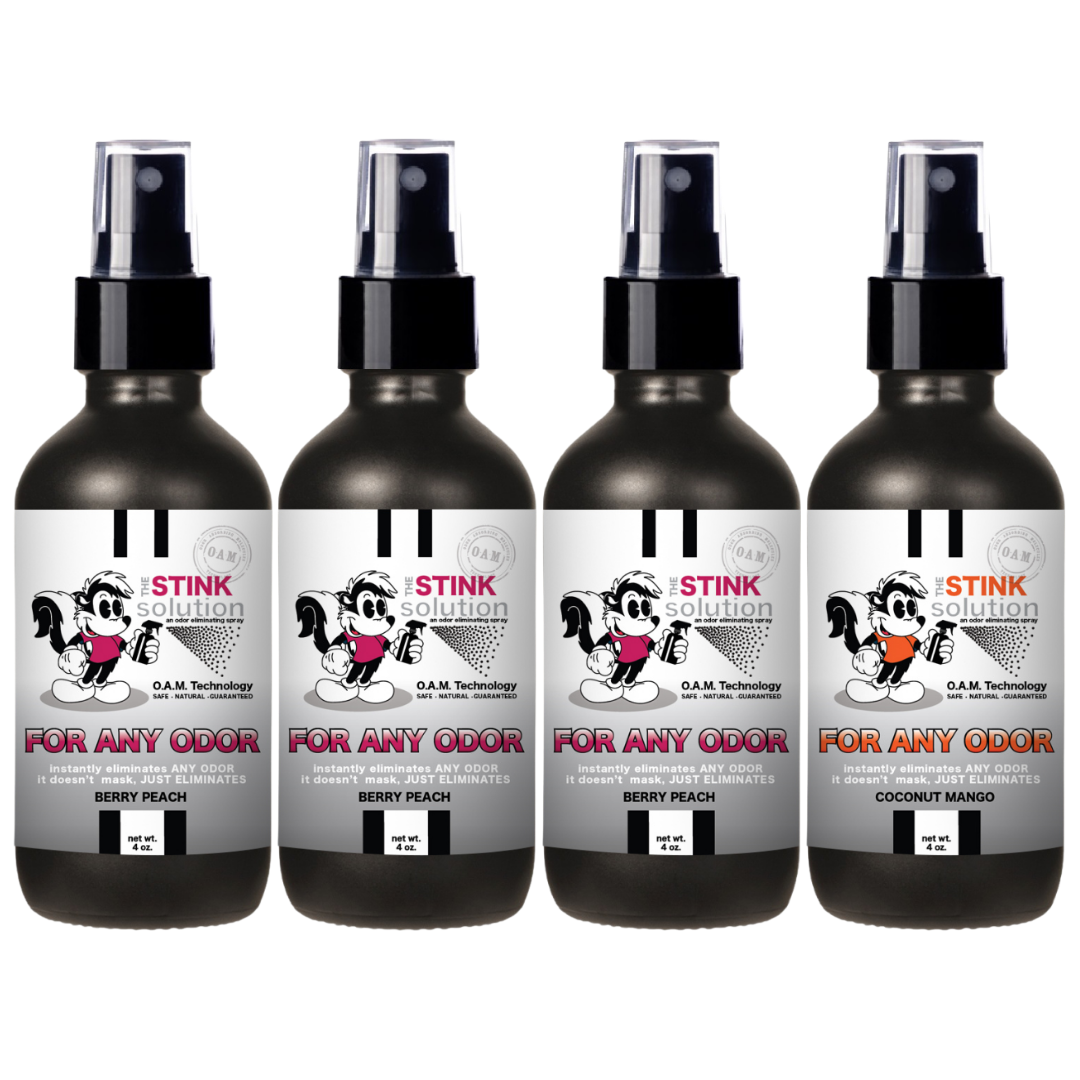 Buy 3 Get 1 FREE - Sampler Set 4 oz For Any Odor Eliminating Sprays