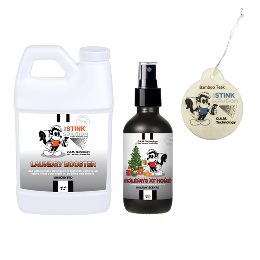 Natural, safe, non-toxic, enzyme-free odor eliminating spray. Multi-purpose use for any odor: smoke, urine, food, sweat, and more. Safe to spray anywhere: homes, cars, furniture, bathroom, carpet, and more.