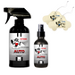 Twin Pack Auto Odor Eliminating Spray 16 oz and 4 oz Bundle + 2 FREE Car Air Fresheners