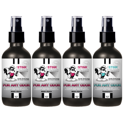 Buy 3 Get 1 FREE - Sampler Set 4 oz For Any Odor Eliminating Sprays