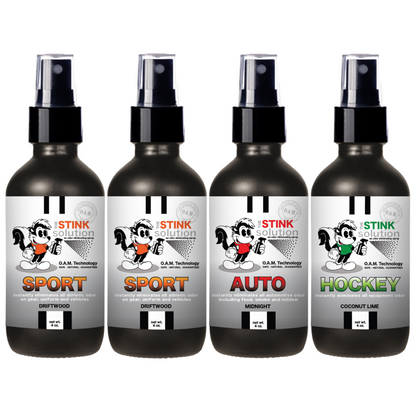Buy 3 Get 1 FREE - Sport Sampler Set 4 oz Odor Eliminating Sprays