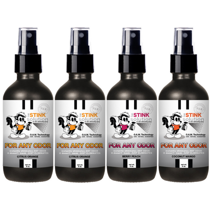 Buy 3 Get 1 FREE - Sampler Set 4 oz For Any Odor Eliminating Sprays