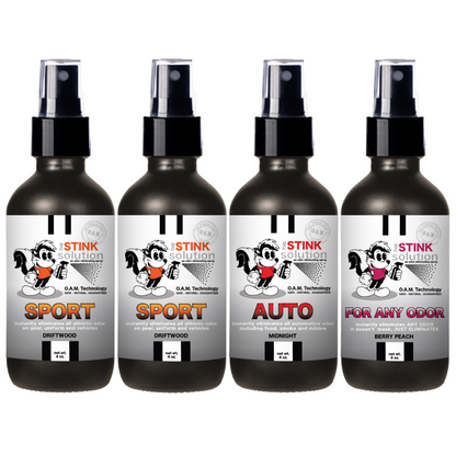 Buy 3 Get 1 FREE - Sport Sampler Set 4 oz Odor Eliminating Sprays