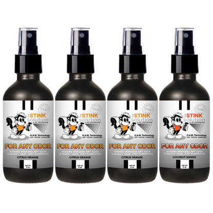 Buy 3 Get 1 FREE - Sampler Set 4 oz For Any Odor Eliminating Sprays