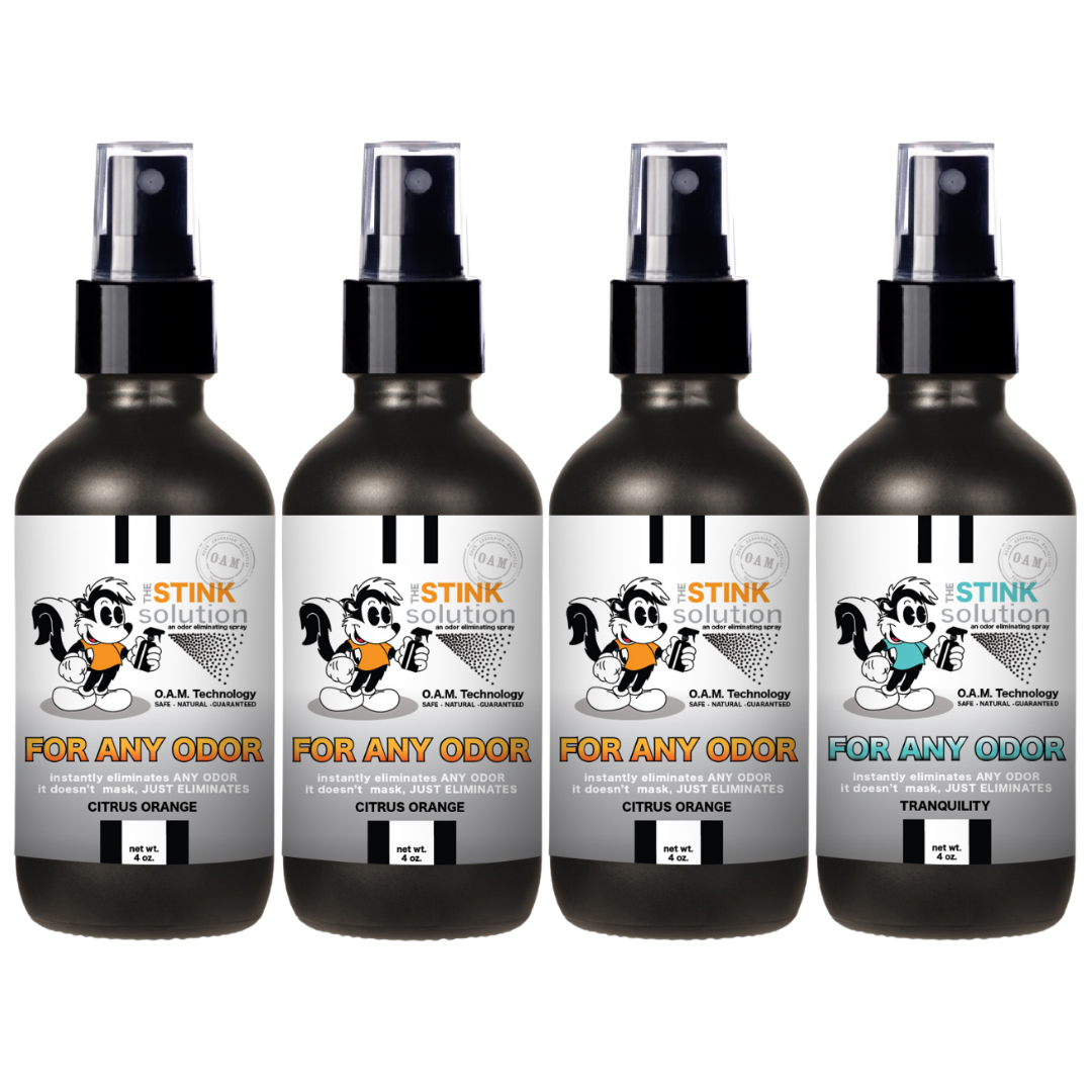 Buy 3 Get 1 FREE - Sampler Set 4 oz For Any Odor Eliminating Sprays