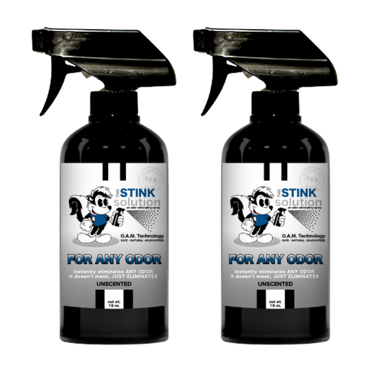 Double Pack - Two Unscented 16 oz Sprays | Odor Eliminating Spray