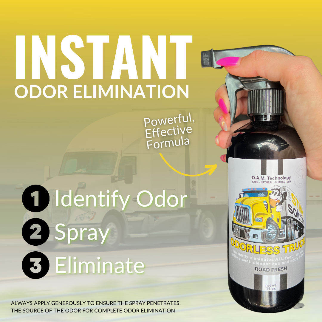 Odorless Trucker Odor Eliminating Spray 4 oz