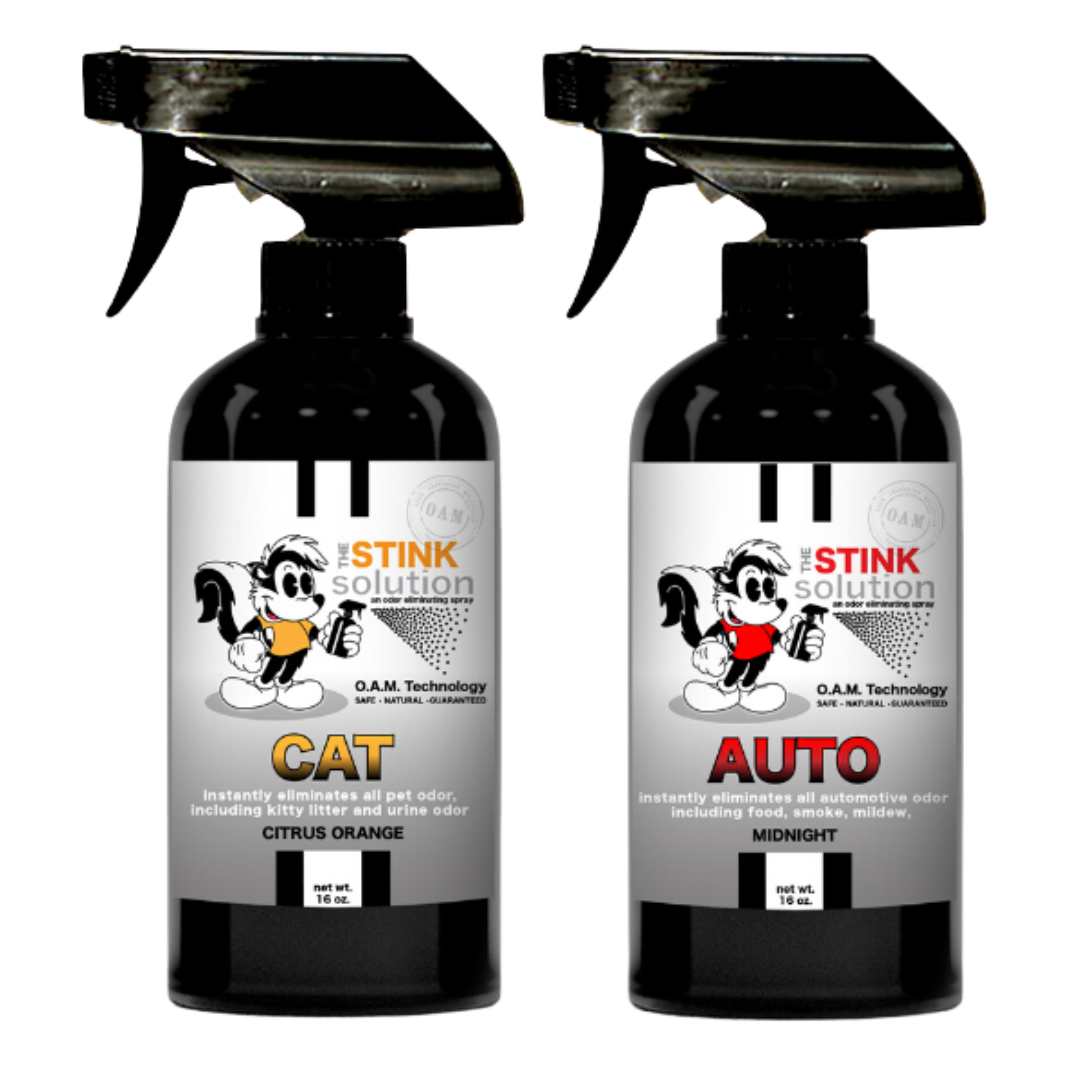 Natural, safe, non-toxic, enzyme-free odor eliminating spray. Multi-purpose use for any odor: smoke, urine, food, sweat, and more. Safe to spray anywhere: homes, cars, furniture, bathroom, carpet, and more.