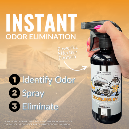 Natural, safe, non-toxic, enzyme-free odor eliminating spray. Multi-purpose use for any odor: smoke, urine, food, sweat, and more. Safe to spray anywhere: homes, cars, furniture, bathroom, carpet, and more.
