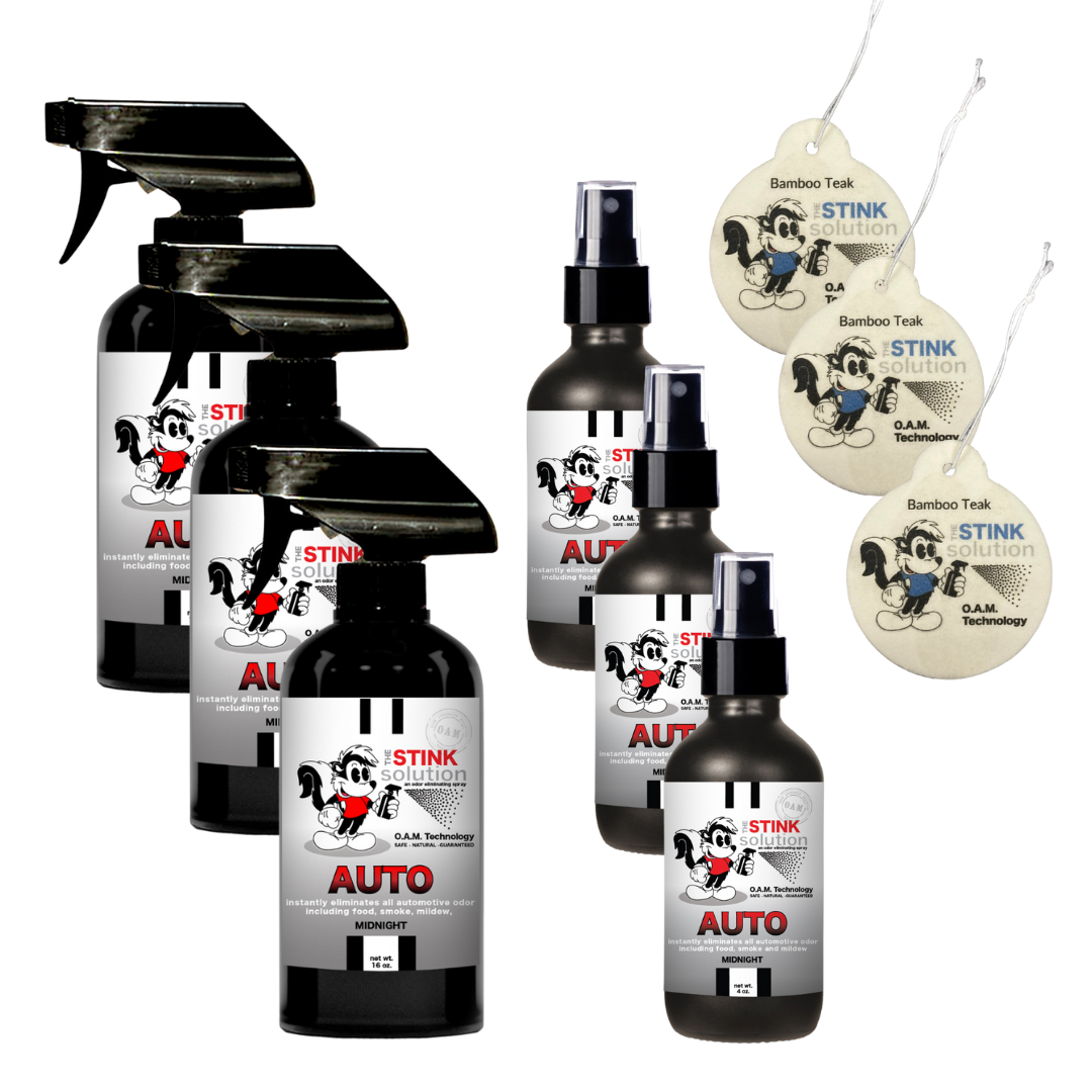 Natural, safe, non-toxic, enzyme-free odor eliminating spray. Multi-purpose use for any odor: smoke, urine, food, sweat, and more. Safe to spray anywhere: homes, cars, furniture, bathroom, carpet, and more.