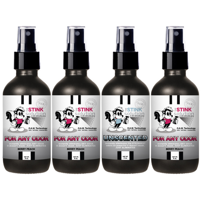 Buy 3 Get 1 FREE - Sampler Set 4 oz For Any Odor Eliminating Sprays