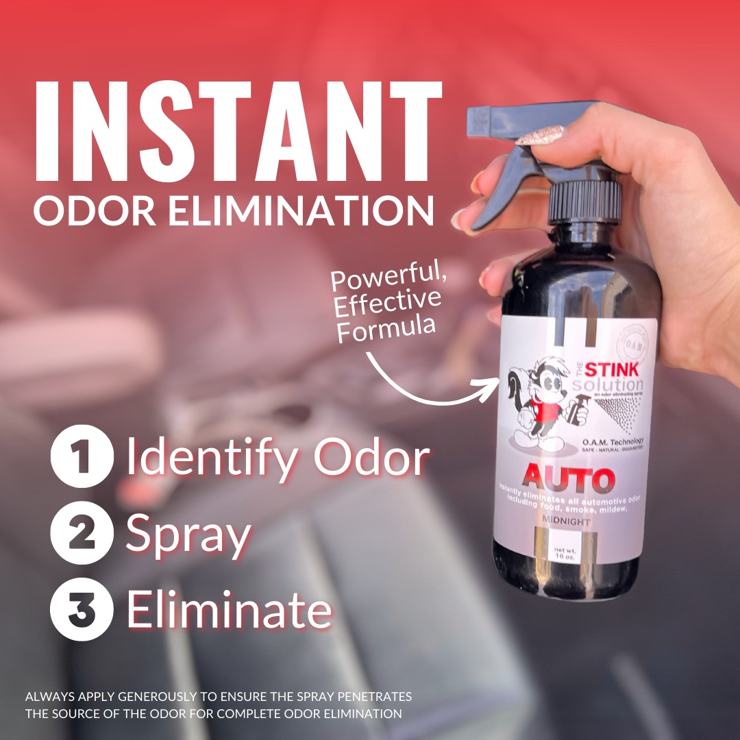 Three Pack - Two Auto Odor Eliminating Sprays + One Spray of Choice 16 oz