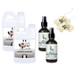Super Sample Bundle - 2 Mini Laundry Boosters, Two 4 oz Odorless Outdoorsman Odor Eliminating Sprays + 2 Car Air Fresheners