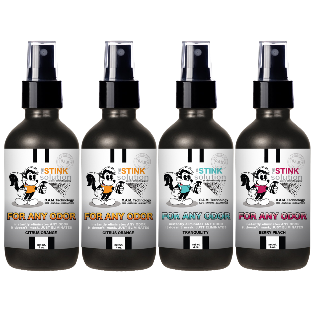 Buy 3 Get 1 FREE - Sampler Set 4 oz For Any Odor Eliminating Sprays