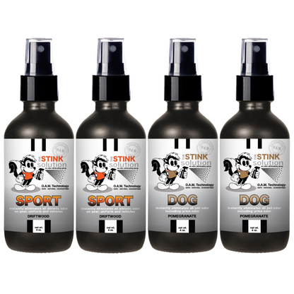 Buy 3 Get 1 FREE - Sport Sampler Set 4 oz Odor Eliminating Sprays