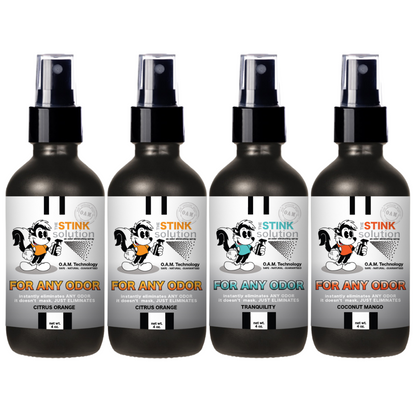 Buy 3 Get 1 FREE - Sampler Set 4 oz For Any Odor Eliminating Sprays