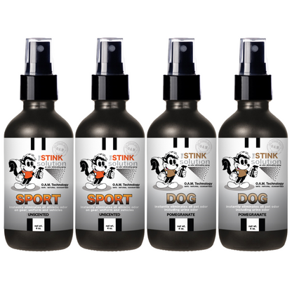 Buy 3 Get 1 FREE - Sport Sampler Set 4 oz Odor Eliminating Sprays