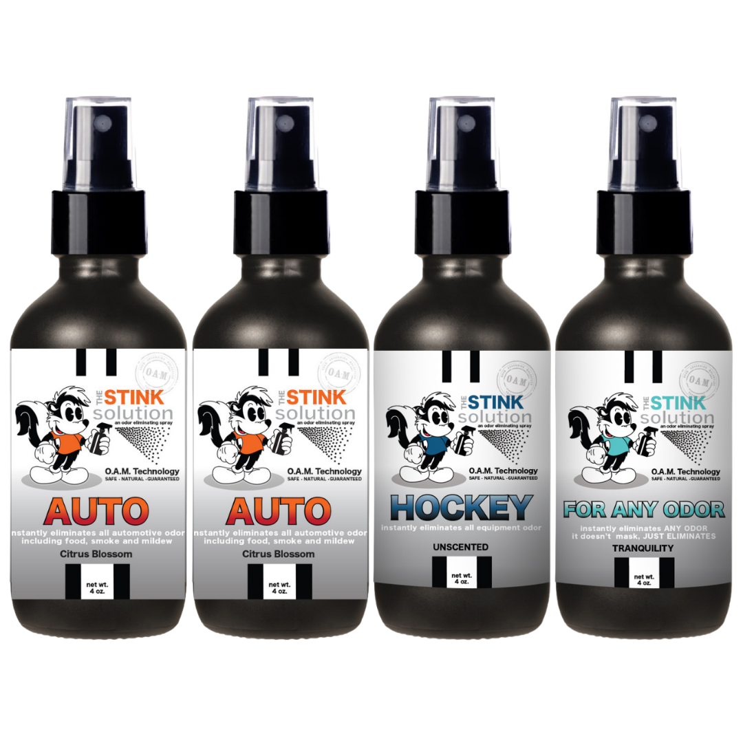 Buy 3 Get 1 FREE - Auto Sampler Set 4 oz Odor Eliminating Sprays