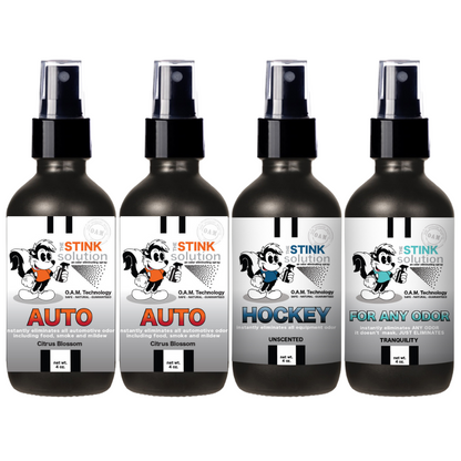 Buy 3 Get 1 FREE - Auto Sampler Set 4 oz Odor Eliminating Sprays