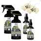 Buy 2 Get 4 FREE - (2) 16 oz (2) 4 oz Odorless Trucker Odor Eliminating Spray Bundle + 2 Car Air Fresheners