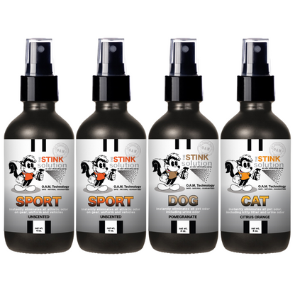 Buy 3 Get 1 FREE - Sport Sampler Set 4 oz Odor Eliminating Sprays